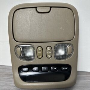 01-07‎ Toyota Tundra Sequoia Overhead Dome Light Assembly w/ Sunroof Switch OEM